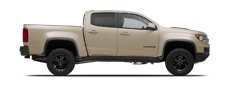 Vehicle in session - 2021 Chevrolet Colorado ZR2 Crew Cab Sand Dune